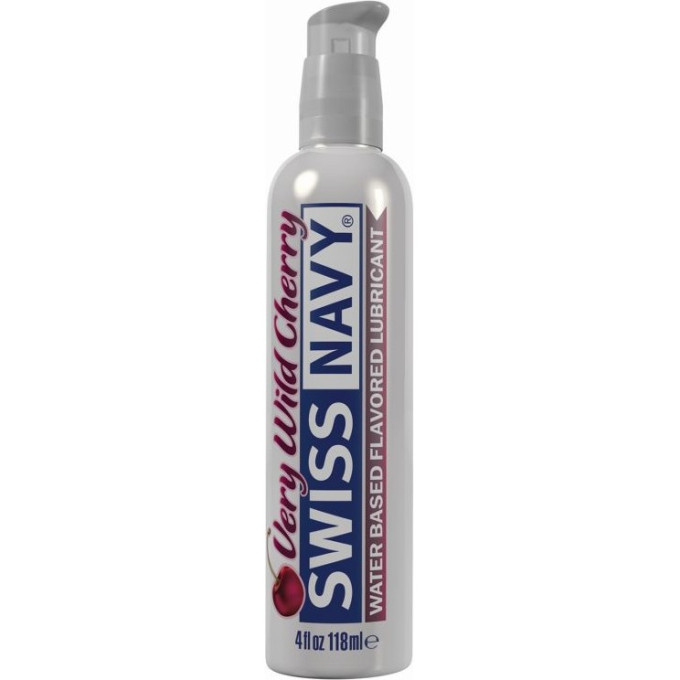 Лубрикант SWISS NAVY Very Wild Cherry Flavored Lubricant с ароматом вишни 4oz/118 мл. SNFVWC4